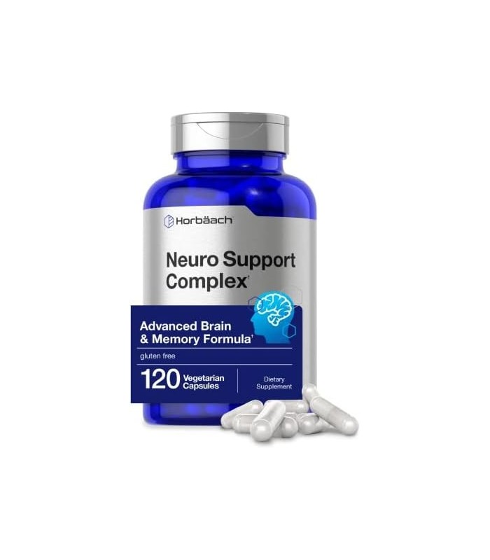 Suplemento cerebral | 120 Cápsulas | com Fosfatidilserina & DMAE | Fórmula avançada para memória, foco, clareza | Vegetariano e