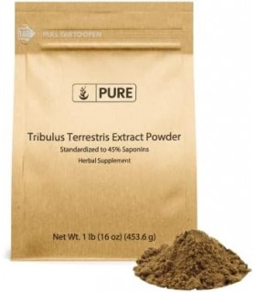 Ingredientes Puros Tribulus Terrestris (1 lb) Vegetariano, Sem Glúten, Não-OGM
