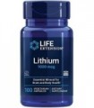 Life Extension Lithium 1000 mcg - para a saúde do cérebro, anti-envelhecimento e longevidade - memória e cognição, suplemento de