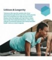Life Extension Lithium 1000 mcg - para a saúde do cérebro, anti-envelhecimento e longevidade - memória e cognição, suplemento de