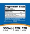Nutricost DIM (Diindolylmethane) Plus BioPerine 300 mg, 120 cápsulas vegetarianas - Suprimento para até 4 meses, suplemento DIM
