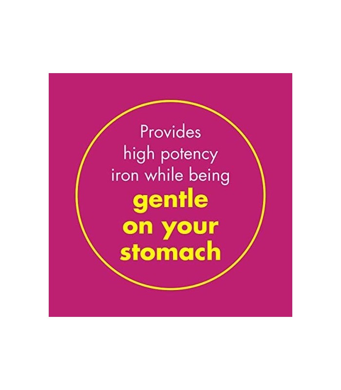 suplemento de ferro de 45 mg de Fe lento para deficiência de ferro, liberação lenta, potência, comprimidos fáceis de engolir - 6