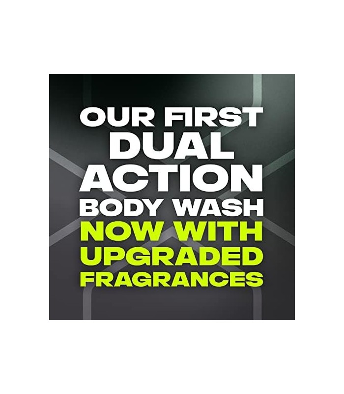 AXE Body Wash 12h Refreshing Scent Cleanser Black Frozen Pear and Cedarwood Mens Body Wash com 100 por cento de hidratantes à ba