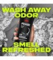 AXE Body Wash 12h Refreshing Scent Cleanser Black Frozen Pear and Cedarwood Mens Body Wash com 100 por cento de hidratantes à ba