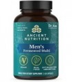 Multivitamínico de Nutrição Antiga para Homens, Multivitamínico Fermentado para Homens com Vitamina A, C, D, E, K, Zinco e Mais,