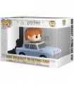 Funko Pop! Ride Super Deluxe: Harry Potter: Câmara Secreta 20º Aniversário - Ron Weasley em Carro Voador, Multicolorido