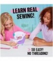 Cool Maker, Stitch øN Style Fashion Studio, Brinquedo de máquina de costura pré-enfiada com estampas de transferência de tecido