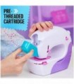 Cool Maker, Stitch øN Style Fashion Studio, Brinquedo de máquina de costura pré-enfiada com estampas de transferência de tecido