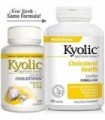 Fórmula de extrato de alho envelhecido Kyolic 104 saúde do colesterol, 200 cápsulas (a embalagem pode variar)
