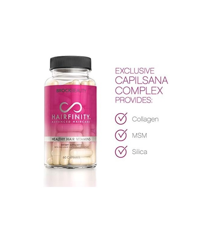 Hairfinity Hair Vitamins - Formulado cientificamente com biotina, aminoácidos, suplemento que ajuda a apoiar o crescimento do ca