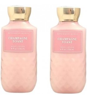 Conjuntos de loção corporal supersuave para banho e corpo para mulheres 8 onças -2 pacote (brinde com champanhe)