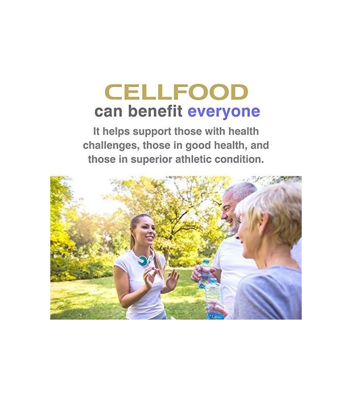 Cellfood Liquid Concentrate, 1 fl oz - Suplemento de Oxigênio + Nutriente - Suporta Sistema Imunológico, Energia, Resistência, H