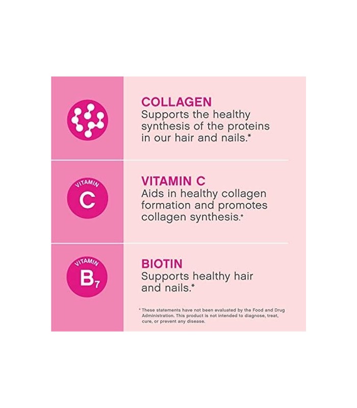 NeoCell Super Peptídeos de Colágeno + Vitamina C e Biotina, 3g de Colágeno por Porção, Sem Glúten, Promove Cabelo Saudável, Pele