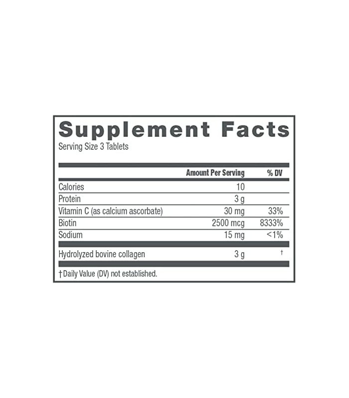 NeoCell Super Peptídeos de Colágeno + Vitamina C e Biotina, 3g de Colágeno por Porção, Sem Glúten, Promove Cabelo Saudável, Pele