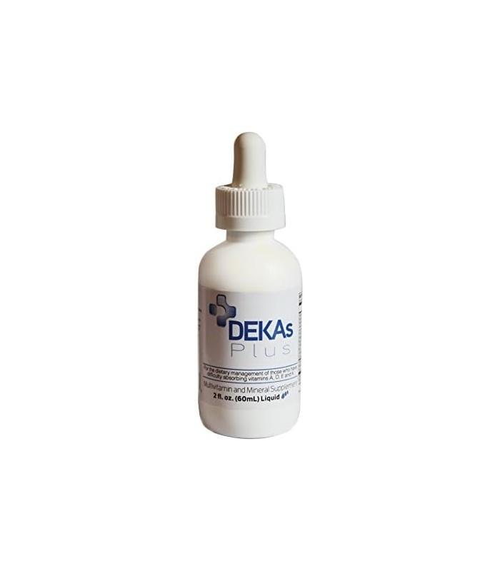 DEKAs Plus Liquid, 2 onças. por garrafa