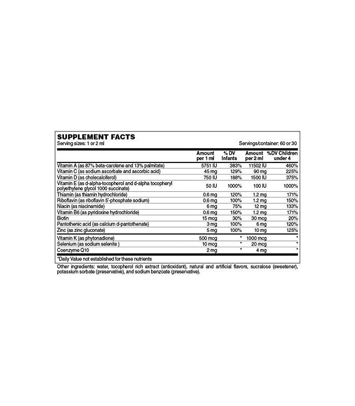 DEKAs Plus Liquid, 2 onças. por garrafa