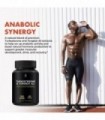 HUMANX Turkesterone & Tongkat Ali 900mg - Suporta Energia, Resistência e Recuperação e Crescimento Muscular - Suplemento de Turk