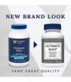 The Vitamin Shoppe Ultimate Man Multivitamínico, Potency Multi Energy Antioxidant Blend, Daily Multimineral Supplement for Optim