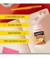 Airborne 1000 mg comprimidos mastigáveis ??com zinco, suplemento de suporte imunológico com poderosos antioxidantes vitaminas A
