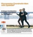 Doctors Best Glucosamine Chondroitin Msm com cápsulas OptiMSM, suporta estrutura articular saudável, função e conforto, não tran