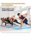 Doctors Best Glucosamine Chondroitin Msm com cápsulas OptiMSM, suporta estrutura articular saudável, função e conforto, não tran