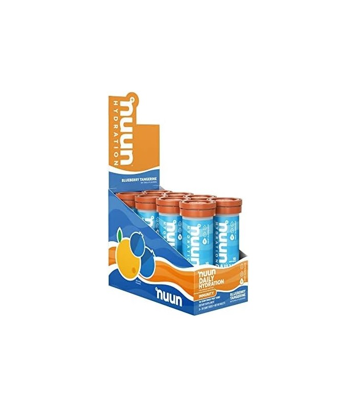 Nuun Immunity: Suplemento de Hidratação de Suporte Imunológico Antioxidante com Vitamina C, Zinco, Cúrcuma, Sabugueiro, Gengibre