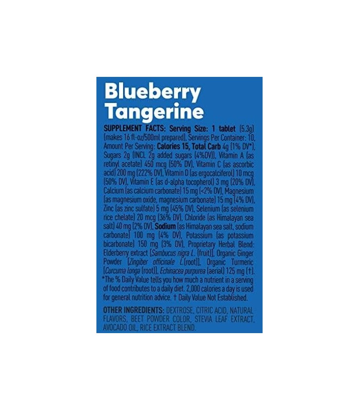 Nuun Immunity: Suplemento de Hidratação de Suporte Imunológico Antioxidante com Vitamina C, Zinco, Cúrcuma, Sabugueiro, Gengibre
