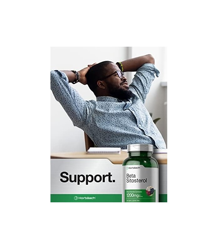 Beta Sitosterol 1200mg | 240 Cápsulas | Mega Força | Complexo de Esteróis Vegetais | Suplemento sem OGM e sem Glúten | por Horba