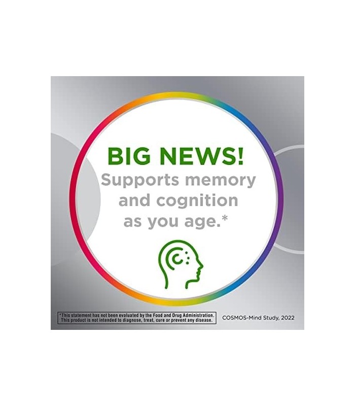 Multivitamínico Centrum Silver para Adultos 50 Plus, Suplemento, Vitamina D3, Vitaminas B, Sem Glúten, Ingredientes Não-OGM, Sup