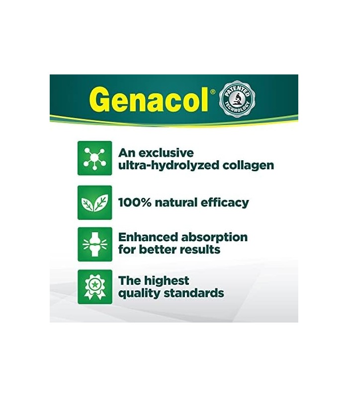 GENACOL Comprimidos de Suplemento de Colágeno para Articulações - 270 Cápsulas de Colágeno Hidrolisado Premium | Natural Certifi