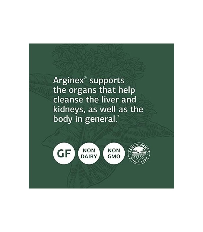 Processo Padrão Arginex - Fórmula Alimentar Integral para Órgãos Limpos Corporais - Suplemento para a Saúde do Fígado e Rim com