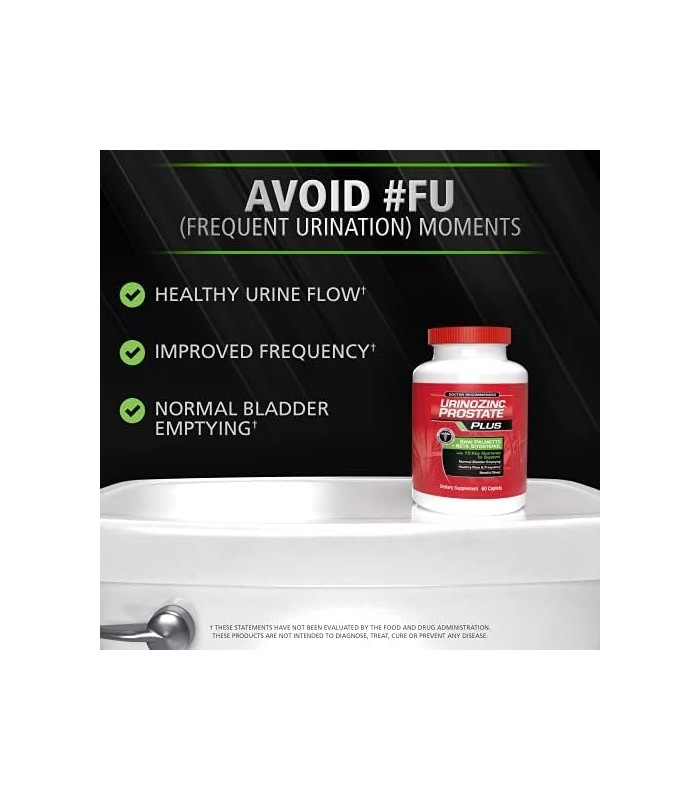 Urinozinc Plus - Suplemento de Próstata com Beta Sitosterol e Saw Palmetto ' Reduz as Preocupações Frequentes com a Micção e Mel