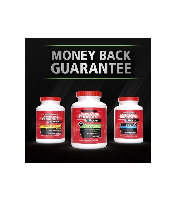Urinozinc Plus - Suplemento de Próstata com Beta Sitosterol e Saw Palmetto ' Reduz as Preocupações Frequentes com a Micção e Mel