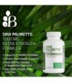 Bronson Saw Palmetto 1000 MG por porção Força extra suporta função saudável da próstata e suporte à saúde urinária - não transgê