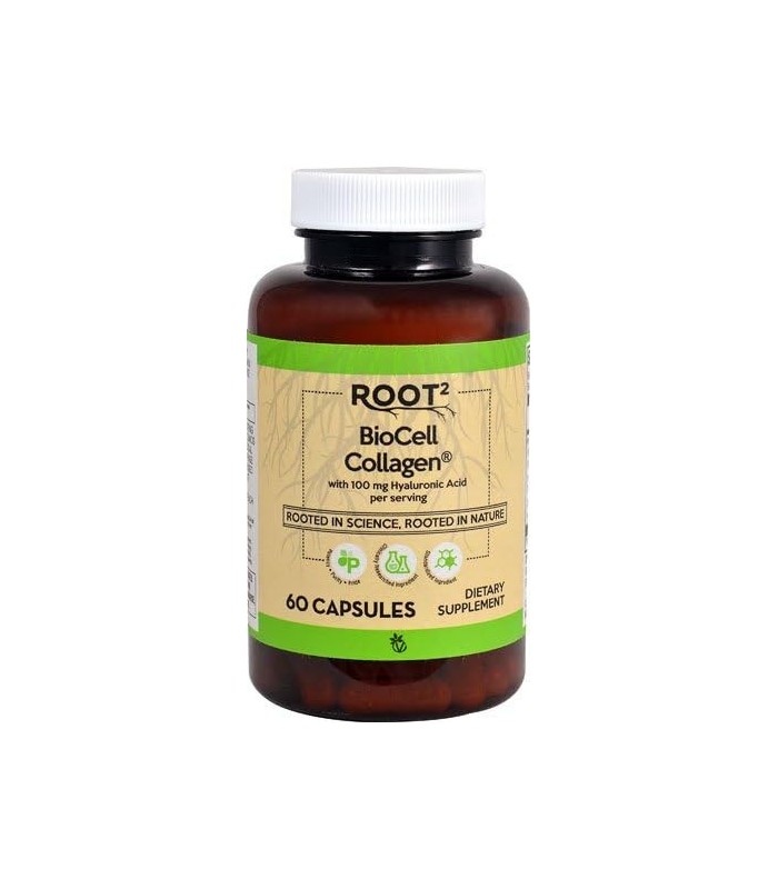 Vitacost Ácido Hialurônico com BioCell Collagen II - 100 mg por Porção - 60 Cápsulas