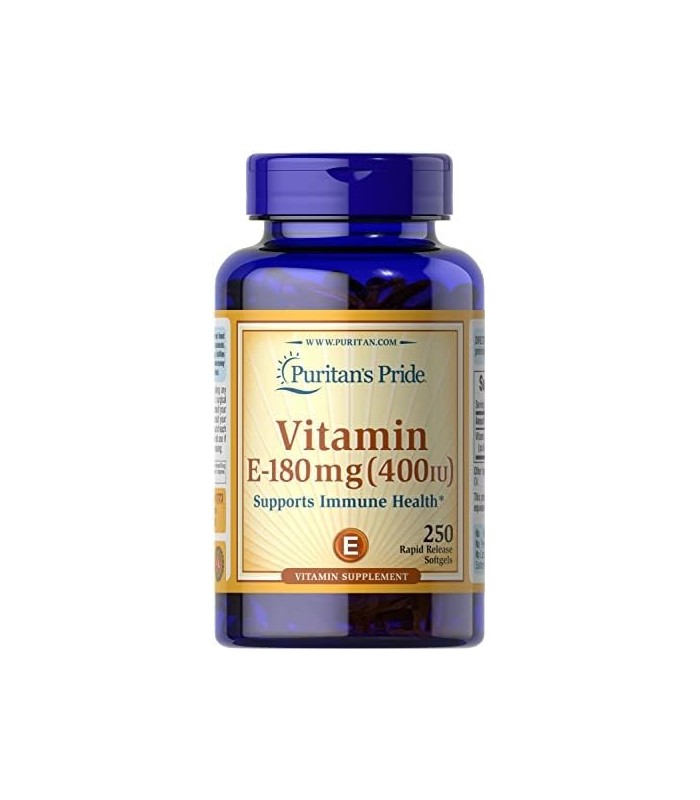 Puritans Pride Vitamina E-400 IU-250 Softgels (31578)