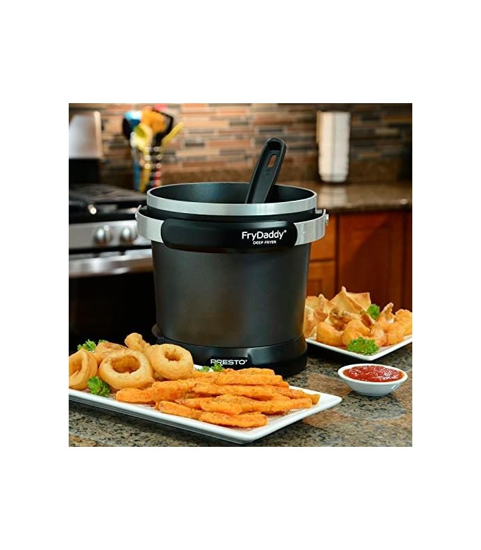 Presto 05420 FryDaddy Fritadeira Elétrica, Preto
