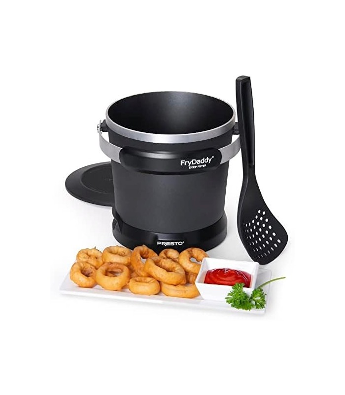 Presto 05420 FryDaddy Fritadeira Elétrica, Preto