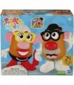 Mr Potato Head Potato Head Yamma e Yampa Toy para crianças de 2 anos ou mais, inclui 24 partes e peças, brinquedos criativos par