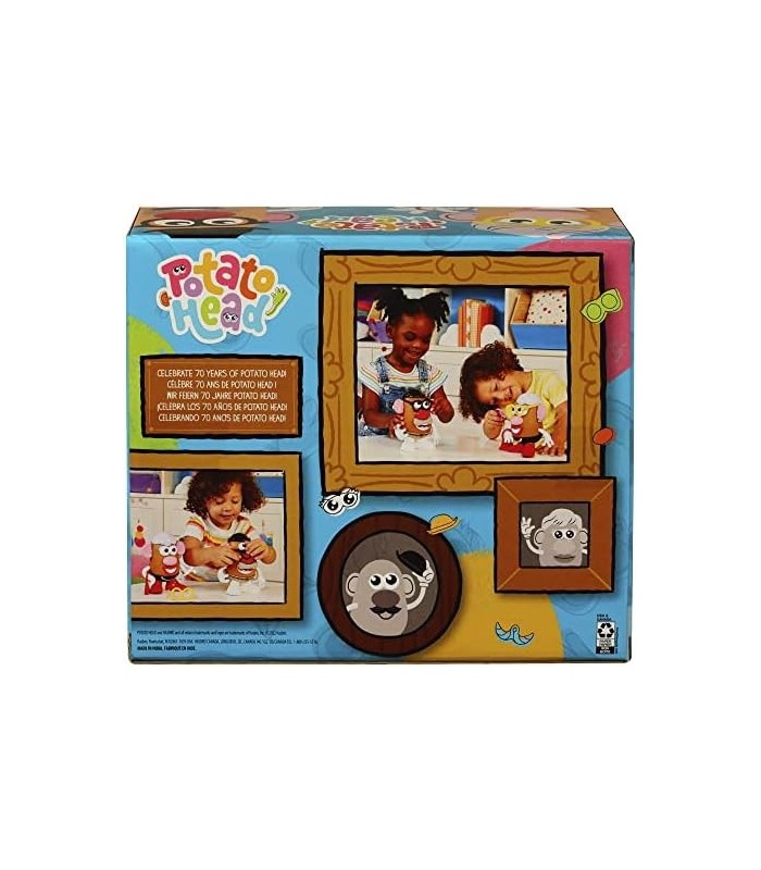 Mr Potato Head Potato Head Yamma e Yampa Toy para crianças de 2 anos ou mais, inclui 24 partes e peças, brinquedos criativos par