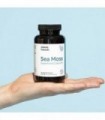 Cápsulas de Superalimento Sea Moss 1.000 MG Organic Irish Sea Moss Suporta Sistema Imunológico Saudável (120 Cápsulas)