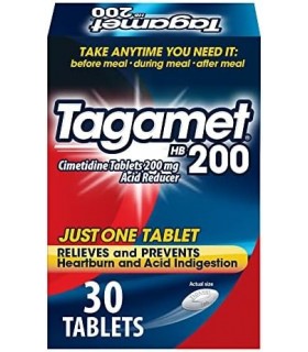 Tagamet Redutor de Ácido, 200 mg, 30 comprimidos, 30 unidades