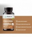 Canela de Ceilão Orgânica Certificada 1200mg - 120 Cápsulas Veg - Suporte ao Metabolismo do Açúcar, Suplemento de Suporte para a
