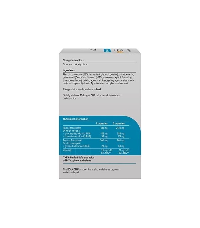 Equazen Eye Q Chews 180 cápsulas