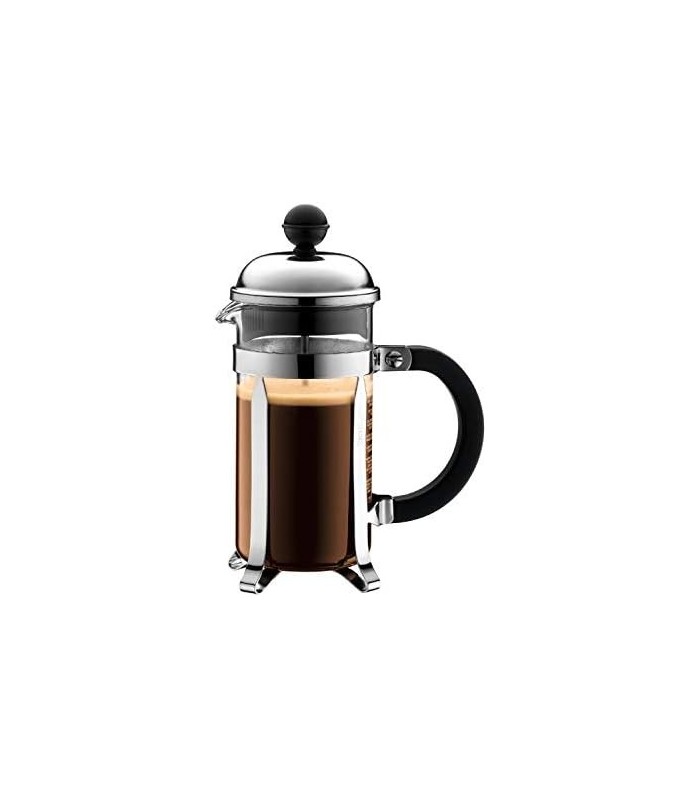 Máquina de café e chá Bodum Chambord French Press, 12 onças, cromada