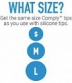 COMPLY Foam Foam Tips para Sony TrueWireless WF-1000XM4, WF-1000XM3, WF-XB700, Ultimate Comfort | Ajuste Inabalável | Sortido, 3
