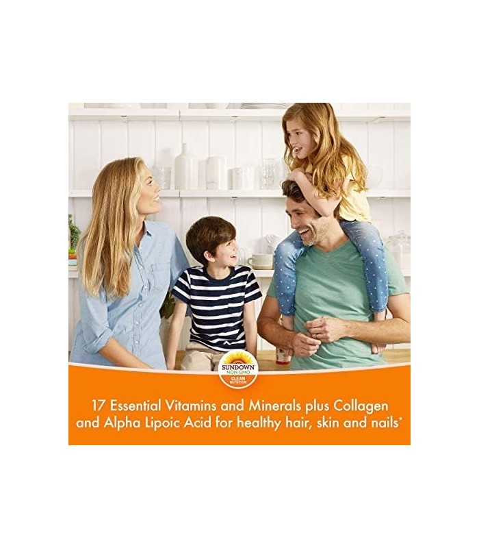 Sundown Naturals Hair, Skin & Nails, 120 cápsulas (65287)