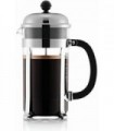 Bodum 1928-16US4 Chambord French Press Cafeteira, 1 litro, 34 onças, cromado