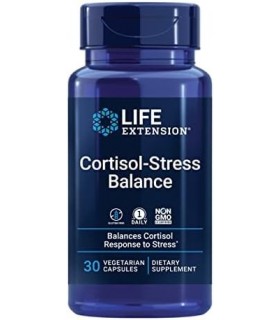 Life Extension Cortisol-Stress Balance - Extratos de plantas com extrato de chá verde para suportar níveis já saudáveis ??de hor