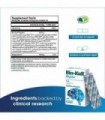 Bio-Kult Advanced MultiStrain Probióticos com Citrato de Magnésio Vitamina B6 60, Sem Sabor, 60 unidades